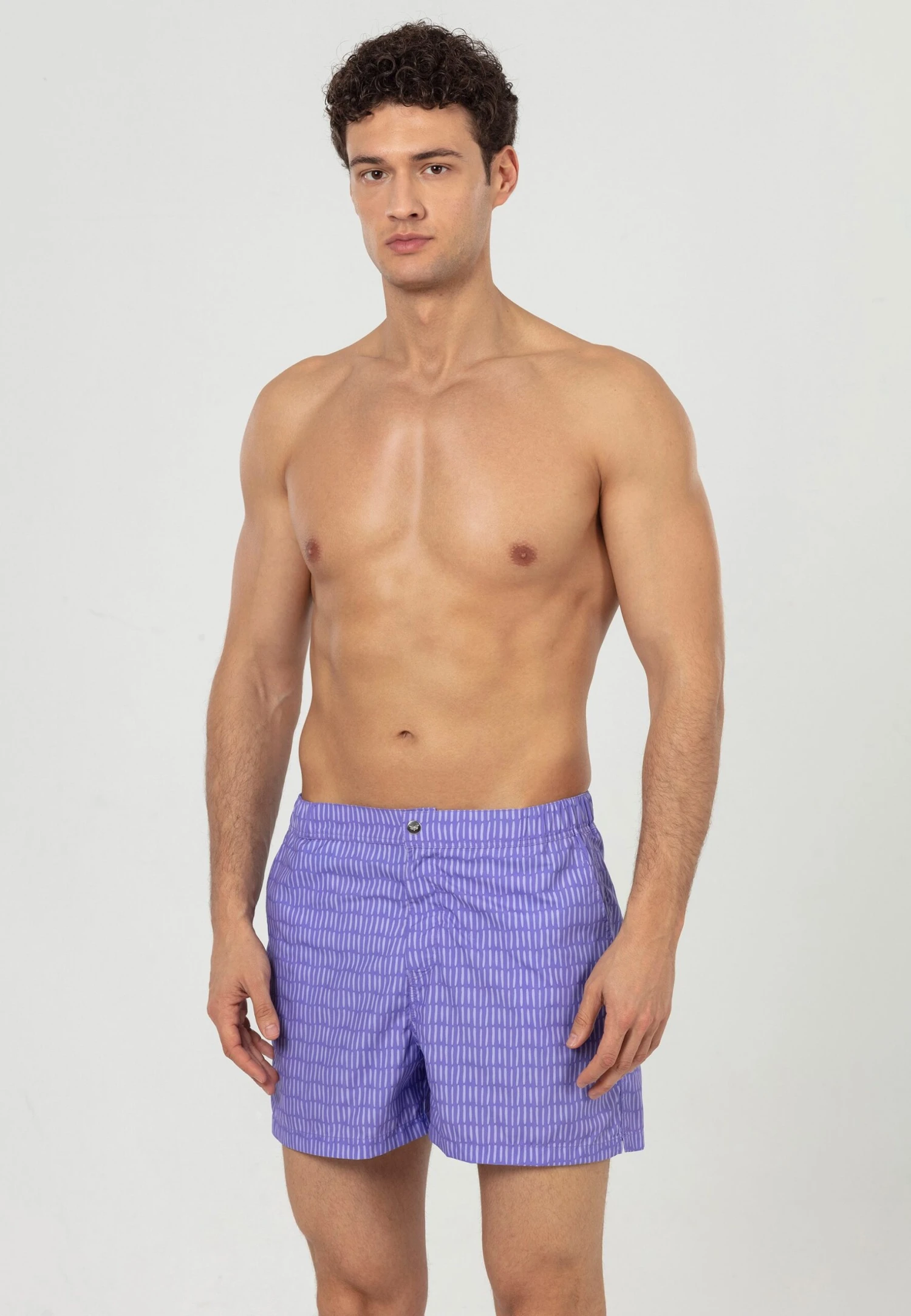 Patterned Snap Up - Zwemshorts - Lilac 4 Patterned Snap Up - Zwemshorts - Lilac - Afbeelding 2