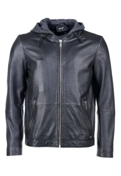 Maze Mit Kapuze 42020525 - Leren Jas - Black -Jack and Jones Verkoopwinkel 00238de61ac64791a3556c90a2ff608f