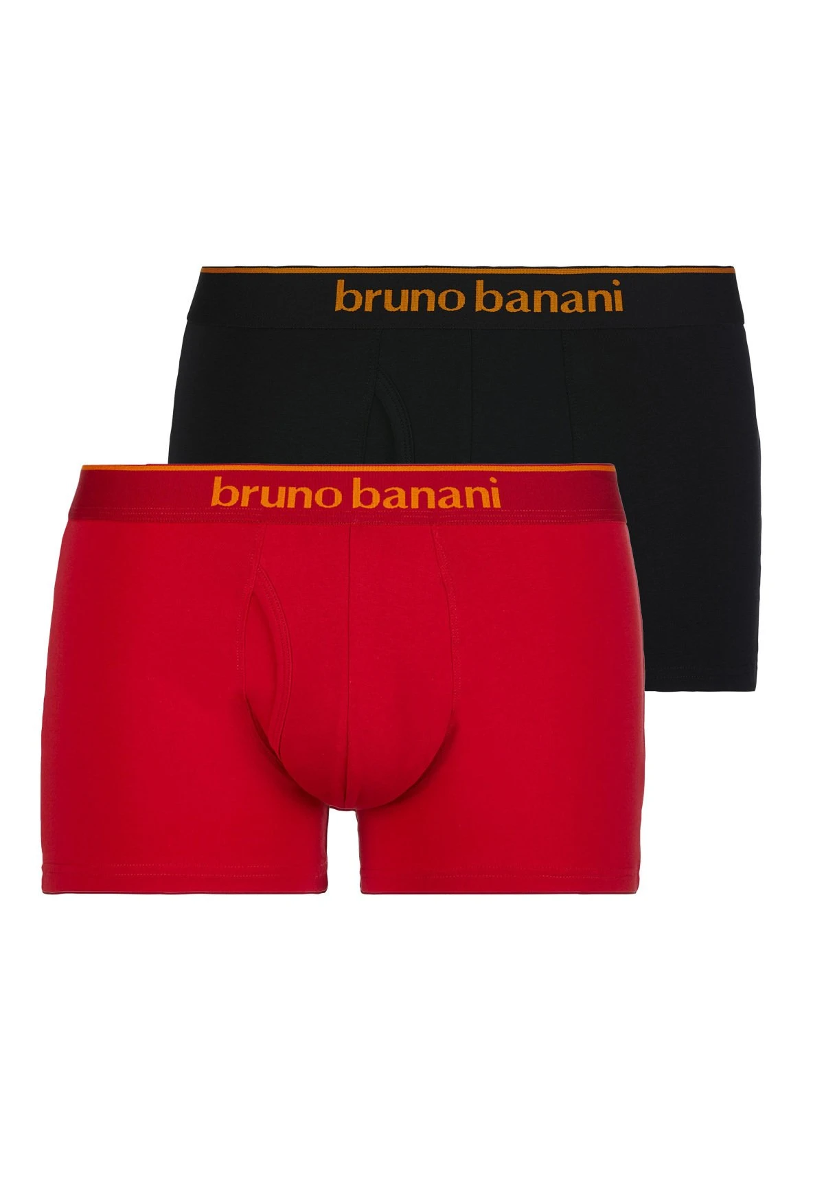 Bruno Banani 2Er Pack - Onderbroeken - Schwarz Rot 3 Bruno Banani 2Er Pack - Onderbroeken - Schwarz Rot