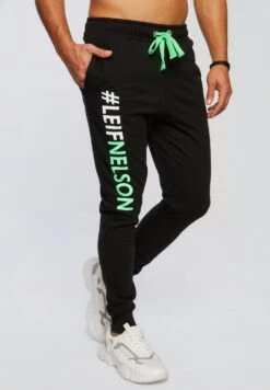 Gym - Trainingsbroek - Schwarz Grün -Jack and Jones Verkoopwinkel 0098e06359e9474491af4c4af2dd240b