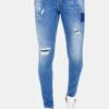 Verfspatten- Jeans Skinny Fit - Blauw -Jack and Jones Verkoopwinkel 00d0f40023e545c39157bdd4d62c59b5
