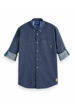 Scotch & Soda Chambray - Overhemd - Indigo -Jack and Jones Verkoopwinkel 01104735bcc243eeab8794fb9e18c1f7