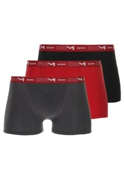 DIM 3 Pack - Onderbroeken - Gris Plomb/Rouge Chilli/Noir -Jack and Jones Verkoopwinkel 01a9192f990b4edfa89bce89ed0db8f0