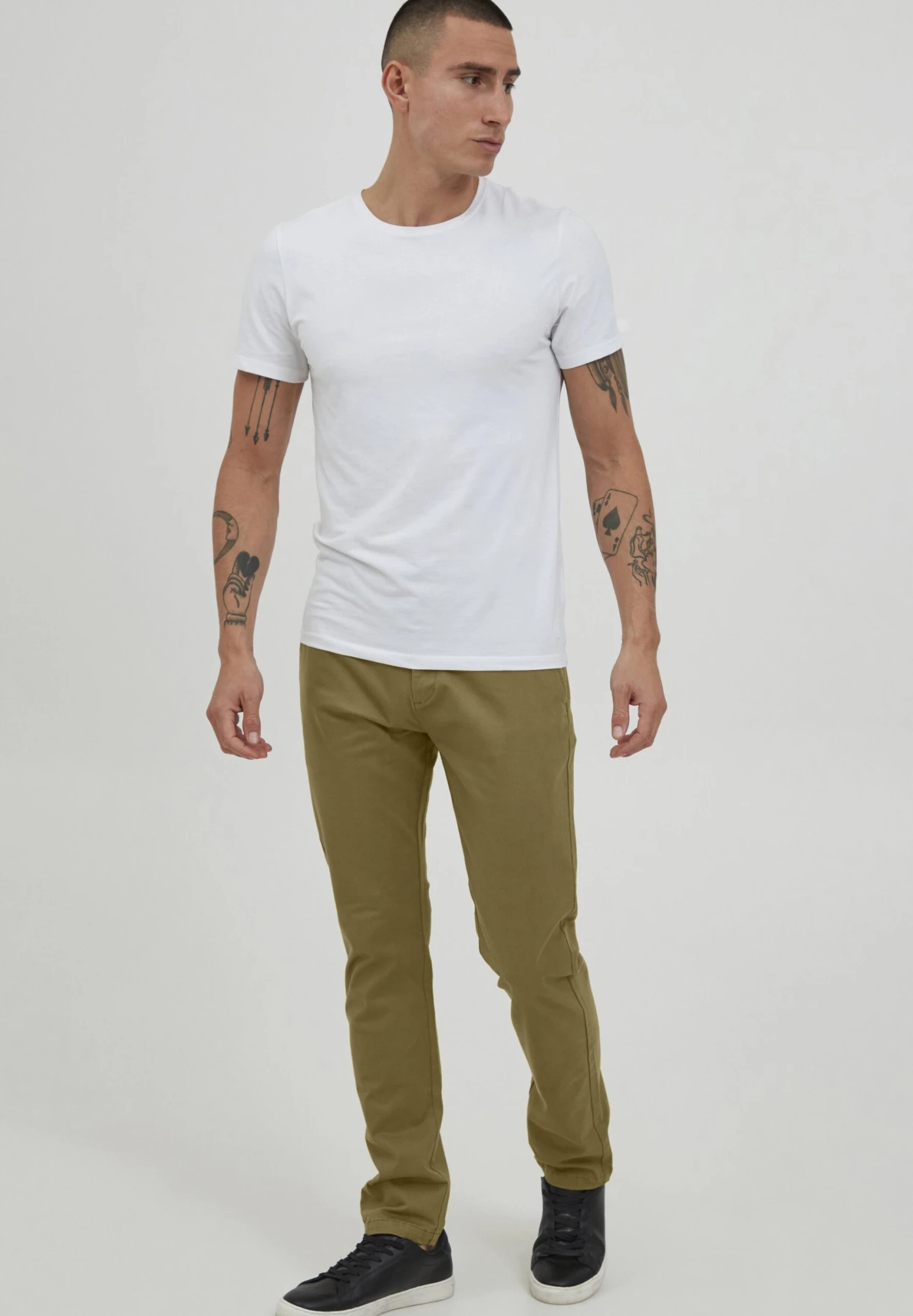 Solid Raul - Chino - Martini Olive 4 Solid Raul - Chino - Martini Olive - Afbeelding 2