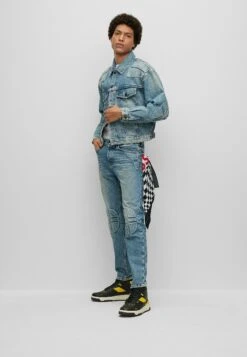 Boss Troy Biker Bc - Slim Fit Jeans - Turquoise Nine 9 Boss Troy Biker Bc - Slim Fit Jeans - Turquoise Nine -Jack and Jones Verkoopwinkel 01dd1ec6f792476b94241383378c1135