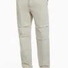 BERSHKA Loose Fit Cotton - Broek - Sand -Jack and Jones Verkoopwinkel 02177f350f3e44379ae5d31941477152
