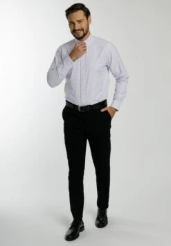 Dreimaster Pryam - Overhemd - Blau Kariert