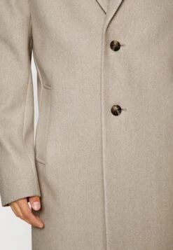 Stretch Comfort Coat - Mantel - Beige -Jack and Jones Verkoopwinkel 02352ef173f54b95869b378d000abe9f