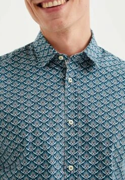 WE FASHION Met Dessin - Overhemd - Blue -Jack and Jones Verkoopwinkel 024937515ca74d6c89bce8a9175225f5