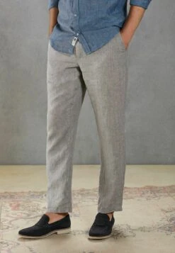 Next Signature Leomaster Italian Delave DrawstringReg - Broek - Grey -Jack and Jones Verkoopwinkel 02e230fb77914f3fa937e41c8e32ba98