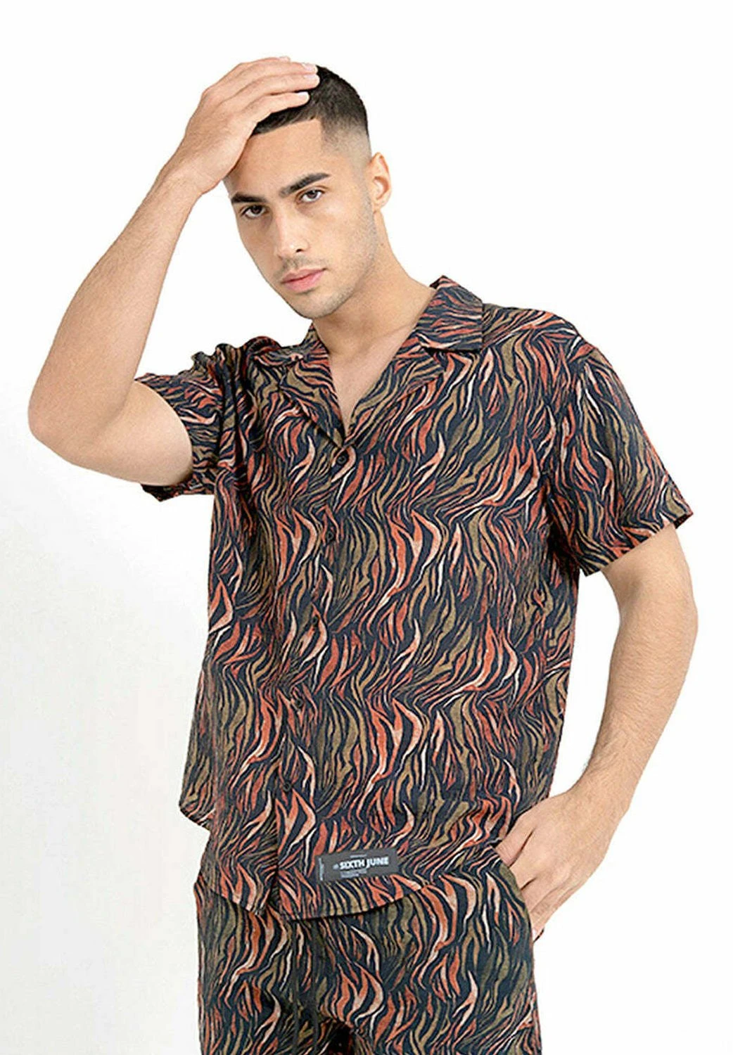 SIXTH JUNE Tropical - Overhemd - Black 3 SIXTH JUNE Tropical - Overhemd - Black