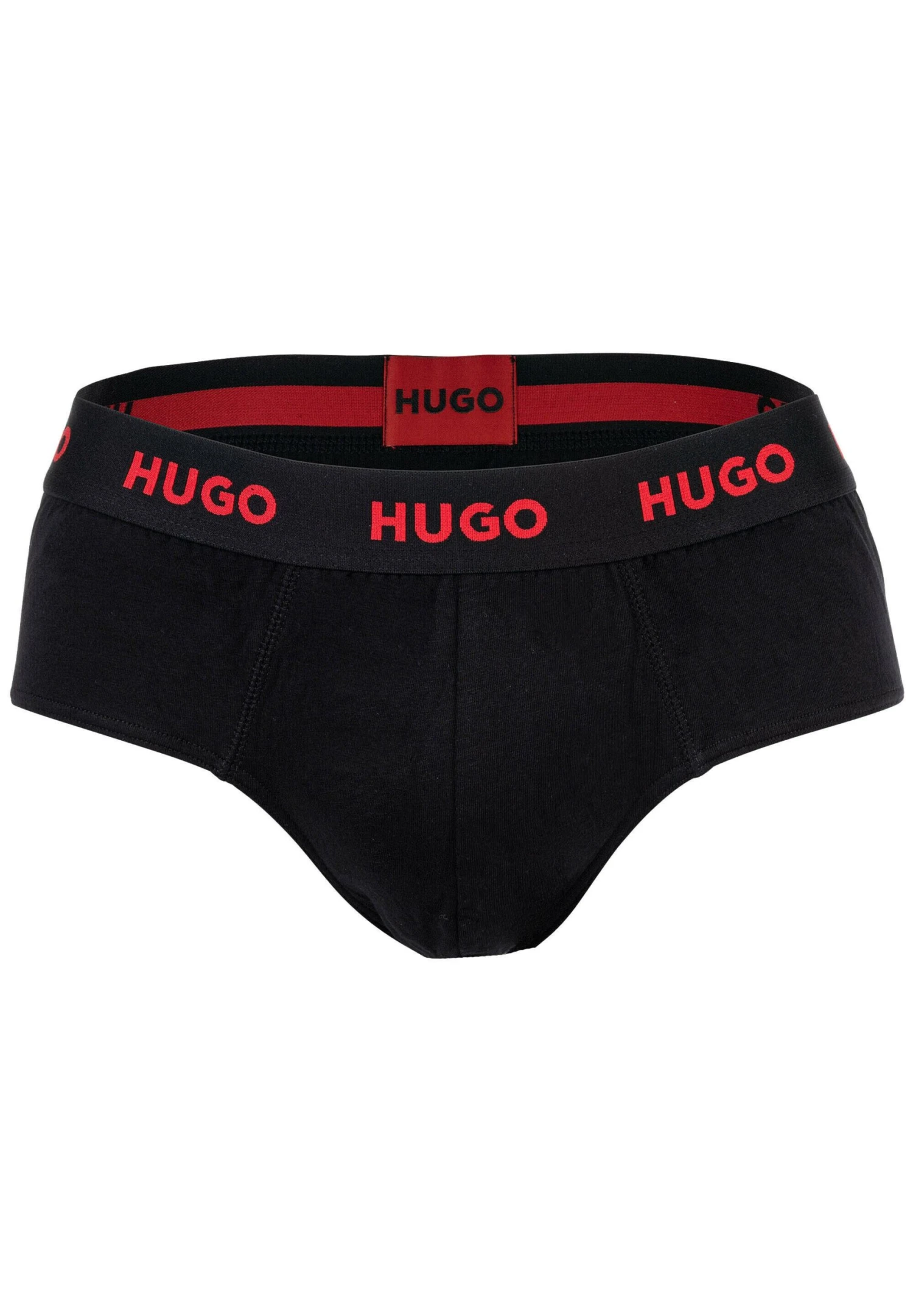 Hugo Hip Triple 3Pack - Slip - Weiß Blau Schwarz 6 Hugo Hip Triple 3Pack - Slip - Weiß Blau Schwarz - Afbeelding 4