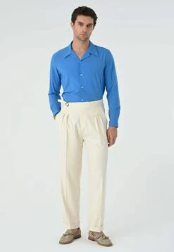 Lapel Collar Long Sleeve- Overhemd - Sax 11 Lapel Collar Long Sleeve- Overhemd - Sax -Jack and Jones Verkoopwinkel 039b71588a324fccae8531f7e6b113f5