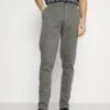 Solid Sddave Barro - Broek - Dar Grey Melange