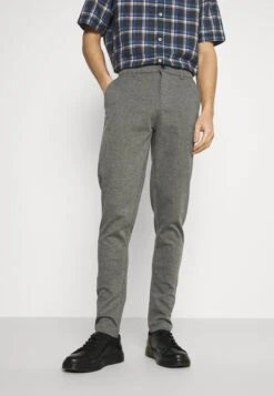 Solid Sddave Barro - Broek - Dar Grey Melange