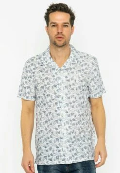 Overhemd - White Navy