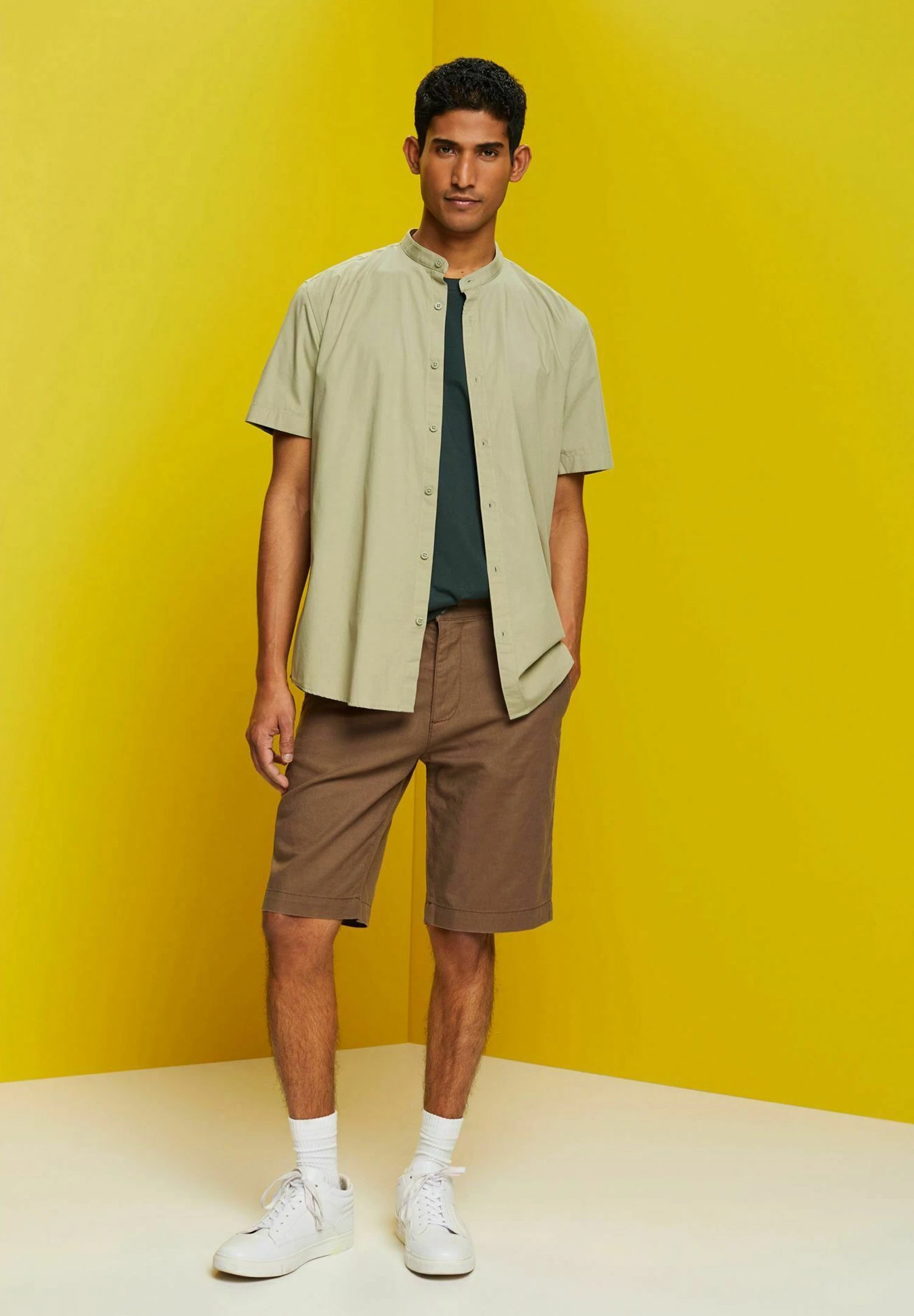 ESPRIT Overhemd - Light Green 5 ESPRIT Overhemd - Light Green - Afbeelding 3