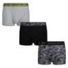 Reebok 3 Pack Niko - Onderbroeken - 3Pk Black/Camo Print/Grey Marl -Jack and Jones Verkoopwinkel 053f6a08e5b44971a56882556450a008