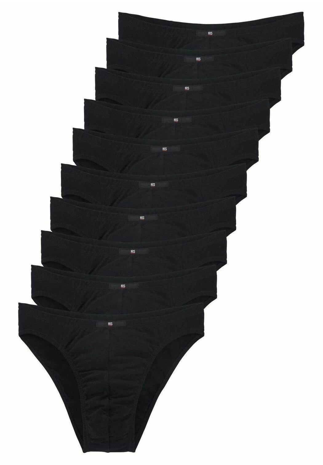H.I.S 10Er Pack Neu - Slip - Schwarz 5 H.I.S 10Er Pack Neu - Slip - Schwarz - Afbeelding 3
