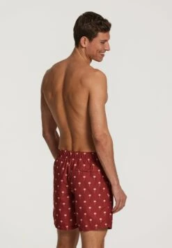 Shiwi Scratched Palm - Zwemshorts - Tandori Spice Brown -Jack and Jones Verkoopwinkel 05a835747aa84831a99088b4cf4c4258