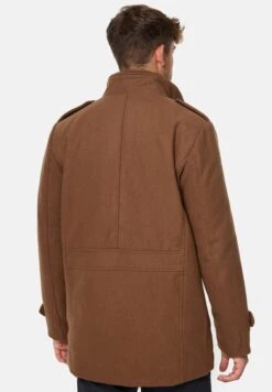 Indicode Jeans Brandan - Halflange Jas - Camel -Jack and Jones Verkoopwinkel 0611b0e30c5c428eab6e85721e19add9