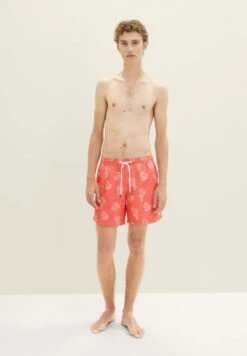 TOM TAILOR Denim Mit Allover-Print - Zwemshorts - Red White Big Coral Print -Jack and Jones Verkoopwinkel 061955ccf55d4cecb6fa4e3367b48eb2