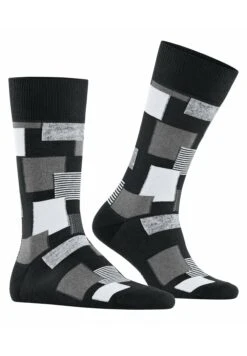 Burlington Mended Patch - Sokken - Black -Jack and Jones Verkoopwinkel 0686bd17201a49dba32e946c32dcdbee