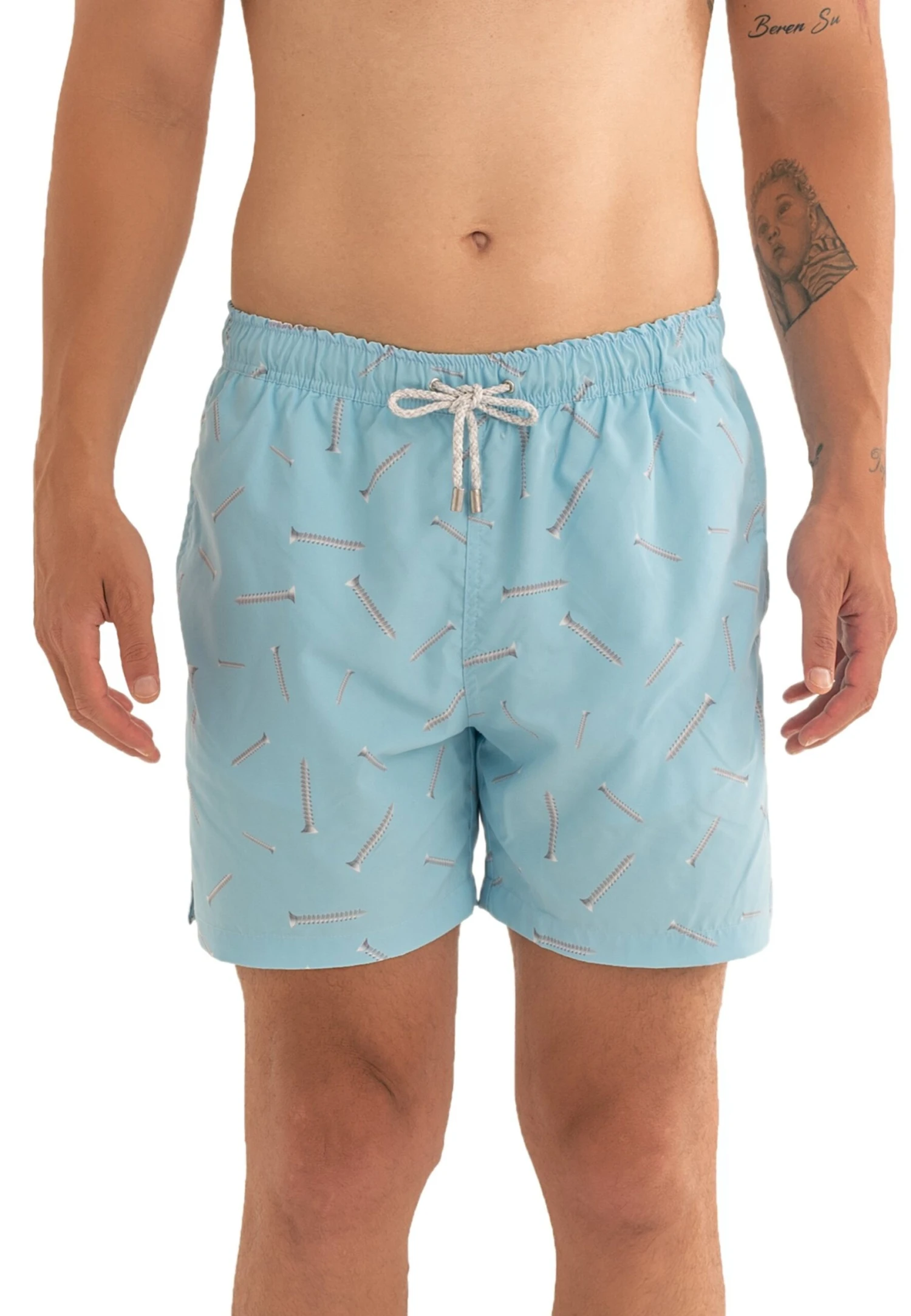 Zwemshorts - Light Blue 3 Zwemshorts - Light Blue