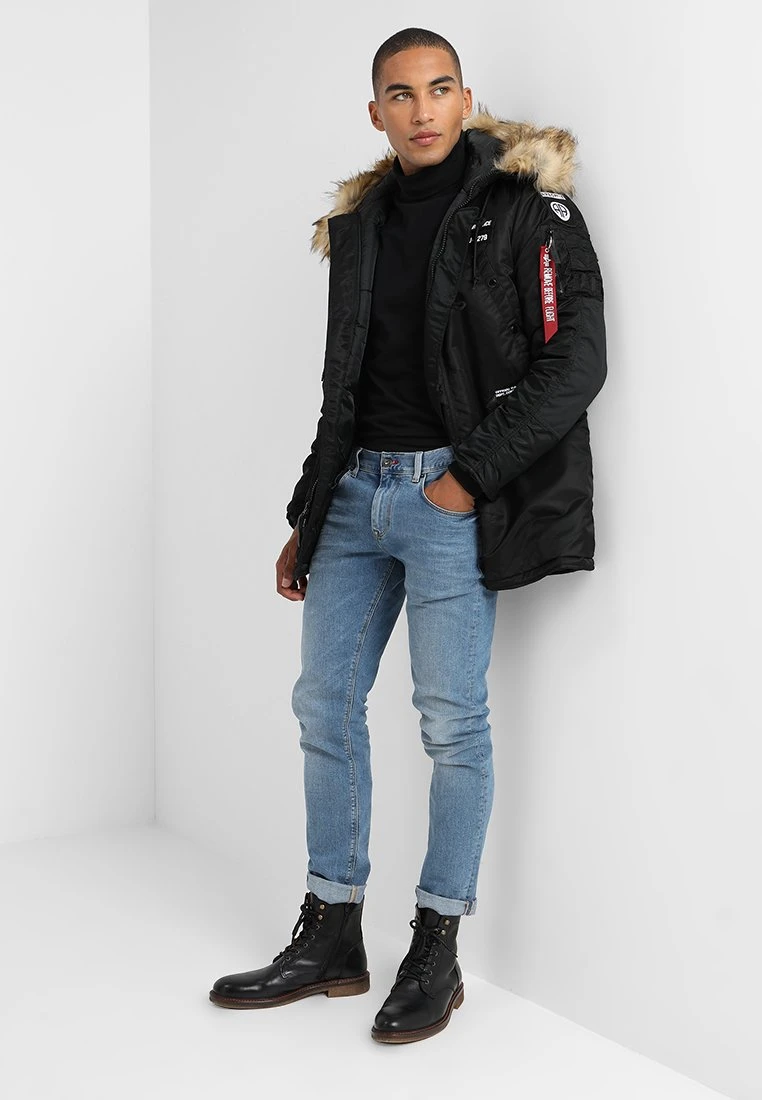 Alpha Industries Airborne - Winterjas - Black 4 Alpha Industries Airborne - Winterjas - Black - Afbeelding 2