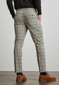 Next Trimmed Check - Chino - Natural -Jack and Jones Verkoopwinkel 079ecb1df49c40689fe9a07bacb0b9cc