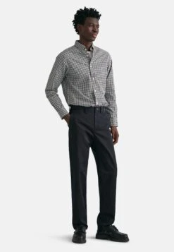 Gant Regular Twill - Chino - Black -Jack and Jones Verkoopwinkel 07eb137475a0426196943776b2c95ac0