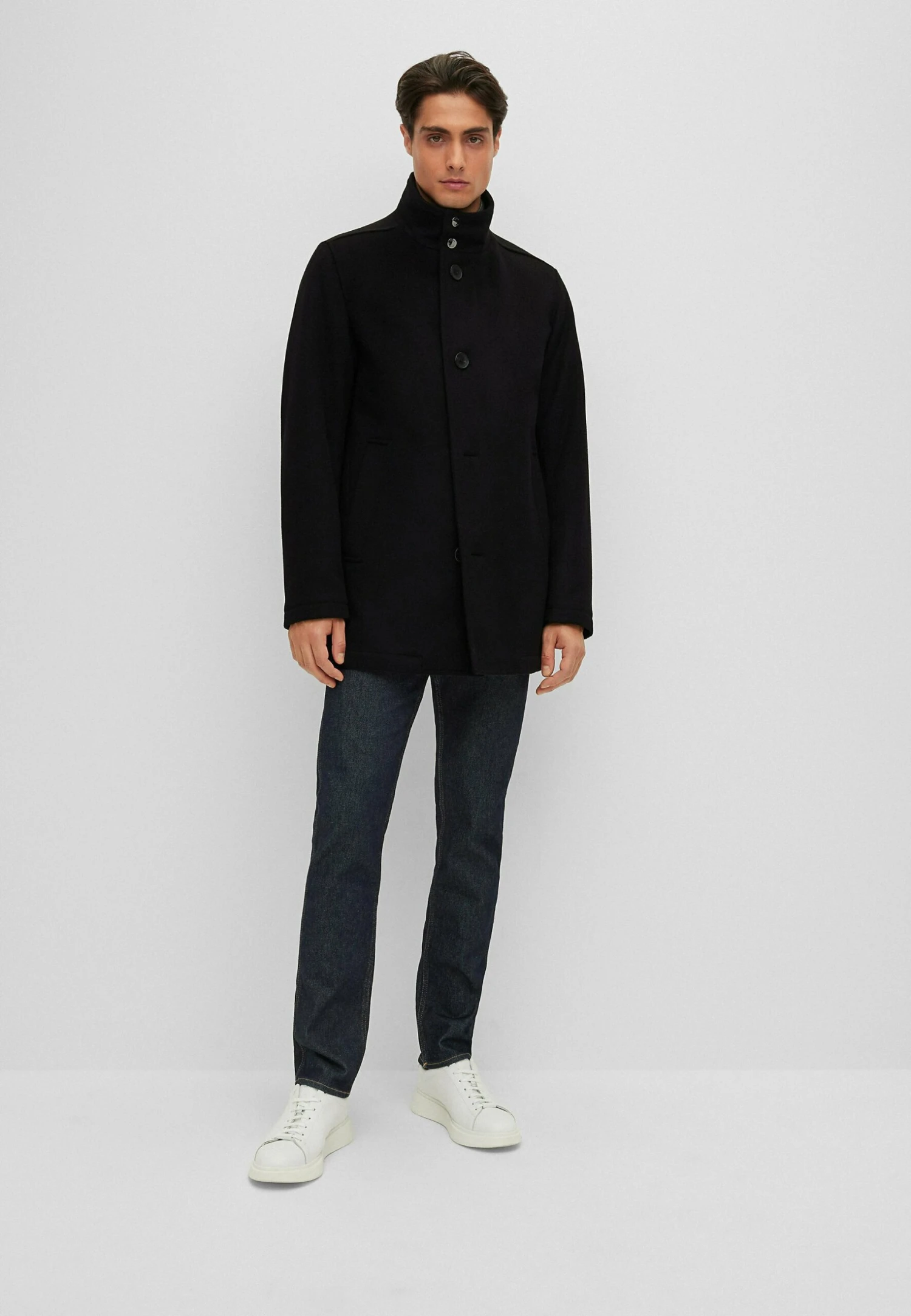 Boss Coxtan - Halflange Jas - Black One 4 Boss Coxtan - Halflange Jas - Black One - Afbeelding 2