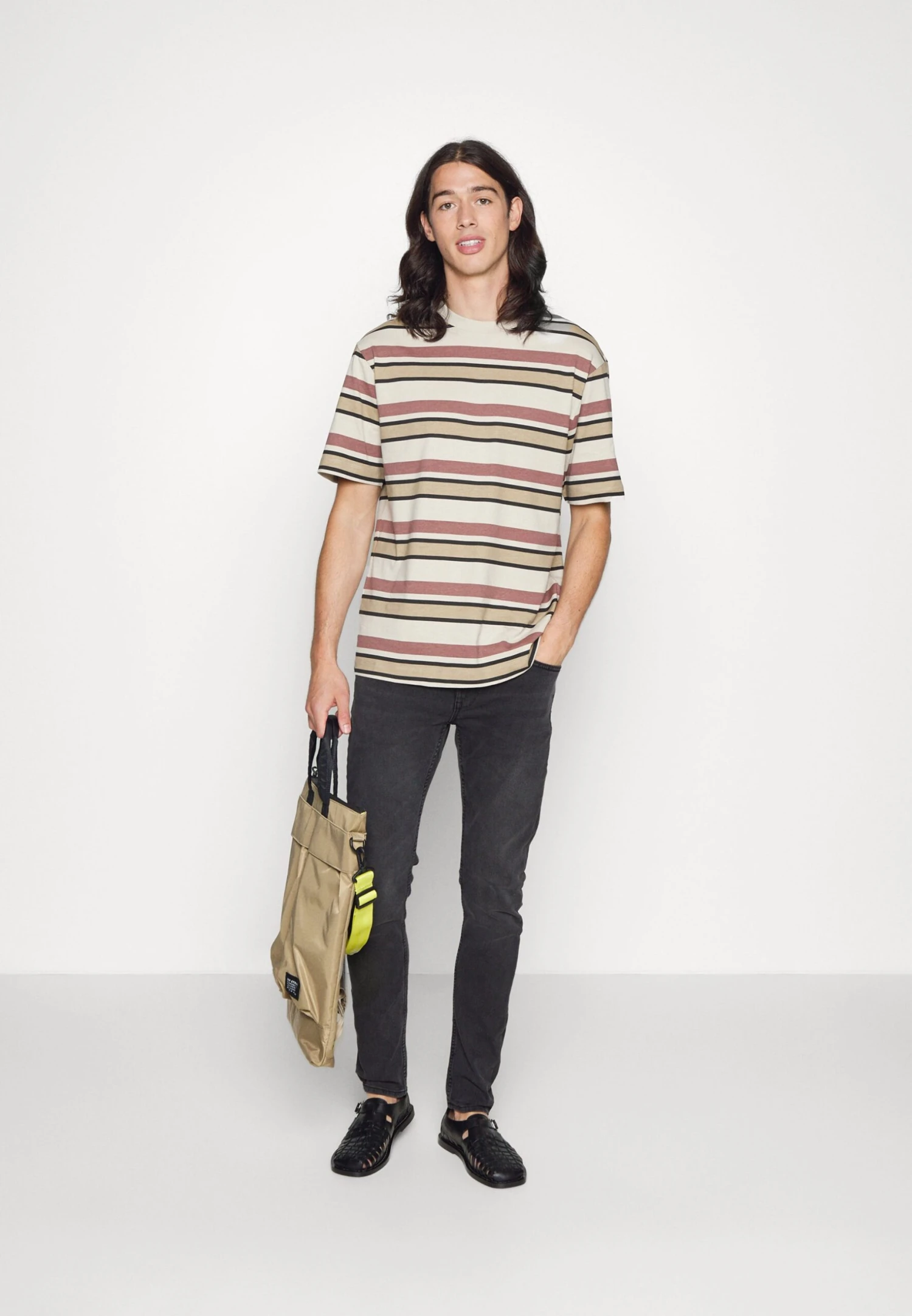 Only & Sons Onswarp Washed - Jeans Skinny Fit - Black Denim 4 Only & Sons Onswarp Washed - Jeans Skinny Fit - Black Denim - Afbeelding 2