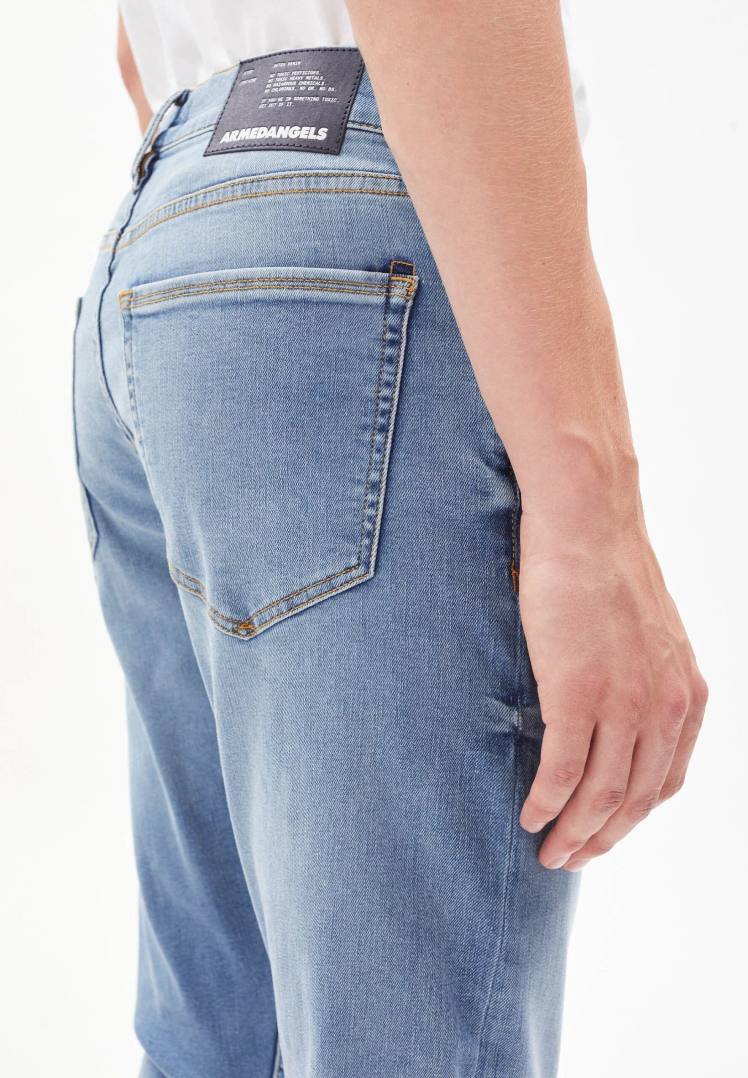 Armedangels Jaari X Stretch - Slim Fit Jeans - Windy Blue 9 Armedangels Jaari X Stretch - Slim Fit Jeans - Windy Blue - Afbeelding 7