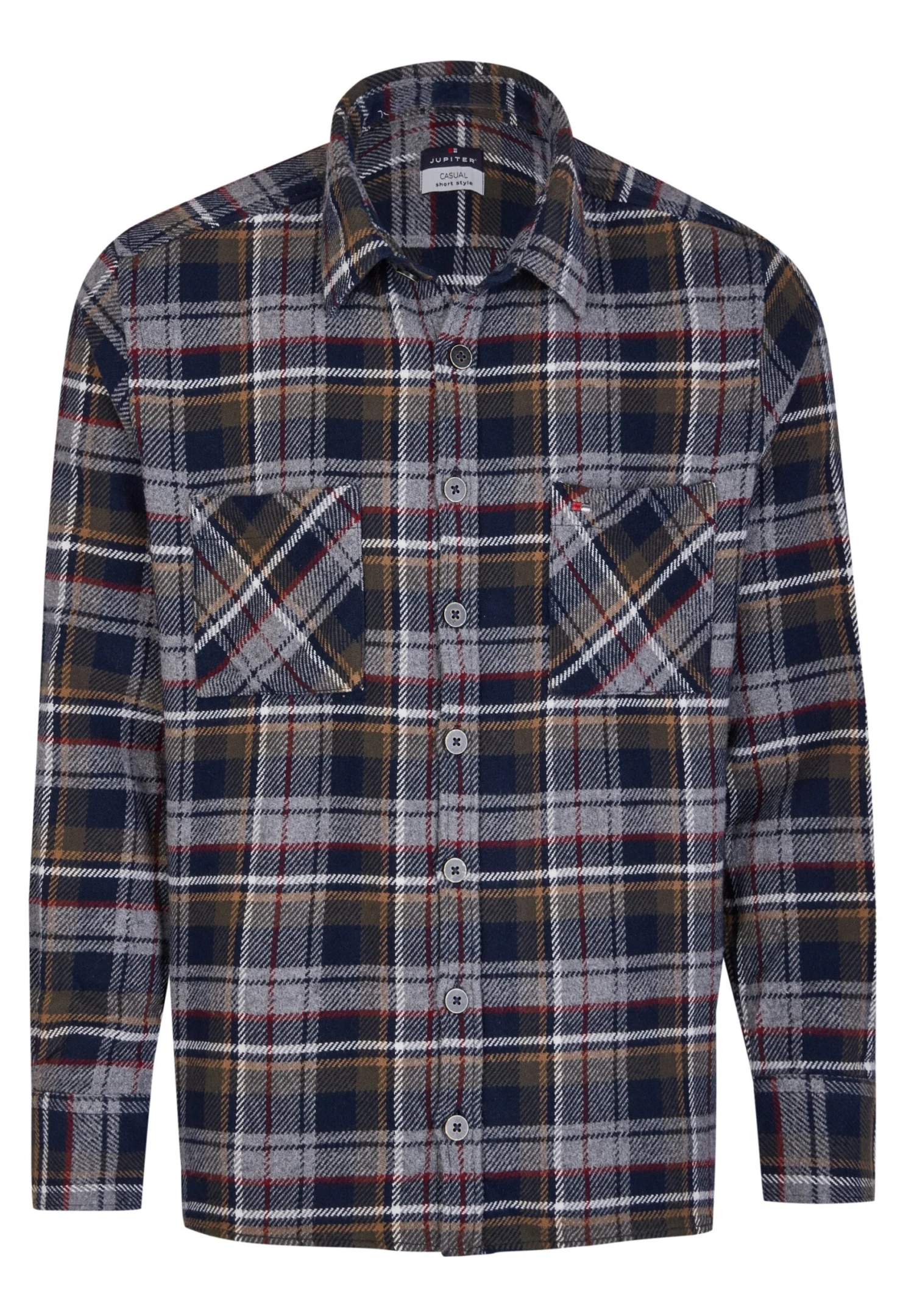 Jupiter Langarm - Overhemd - Dunkelblau 3 Jupiter Langarm - Overhemd - Dunkelblau