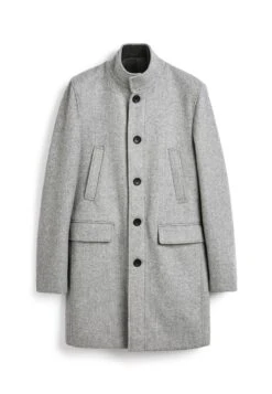 Next Funnel Neck - Halflange Jas - Light Grey -Jack and Jones Verkoopwinkel 0a98f5c91dd64d0f9265d66b07869191