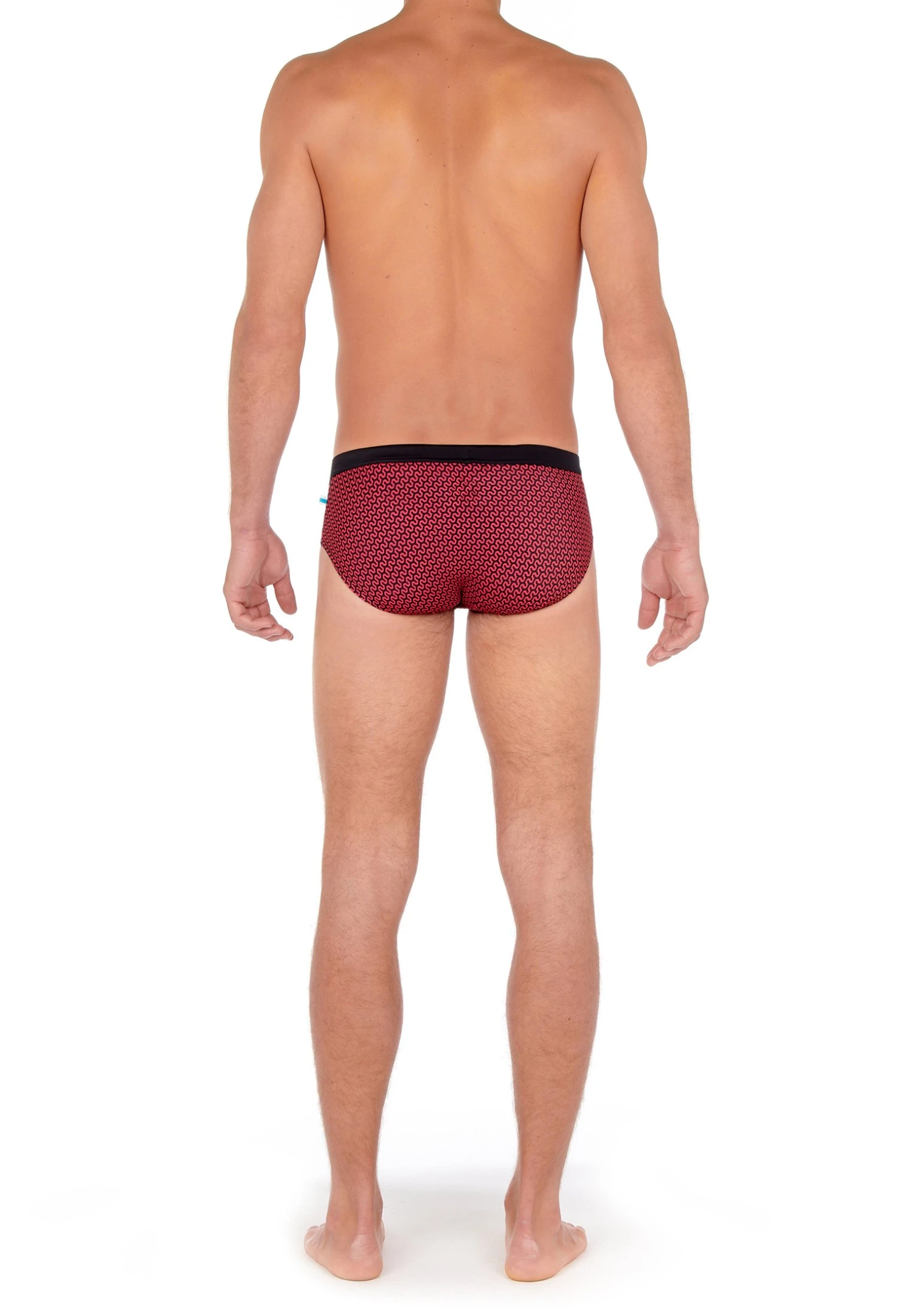 Hom Corbiere Mini - Zwemslips - Black Print 4 Hom Corbiere Mini - Zwemslips - Black Print - Afbeelding 2