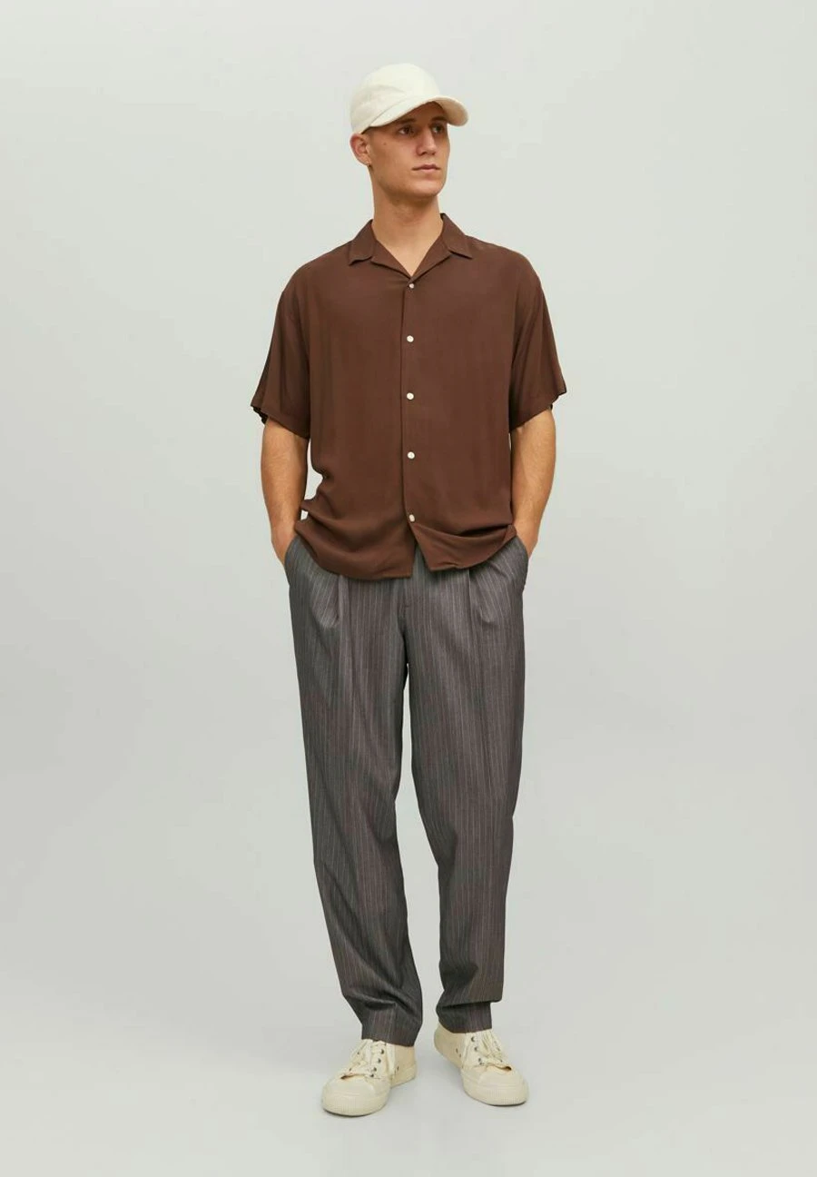 Jack & Jones Kurzarm - Overhemd - Chestnut 4 Jack & Jones Kurzarm - Overhemd - Chestnut - Afbeelding 2