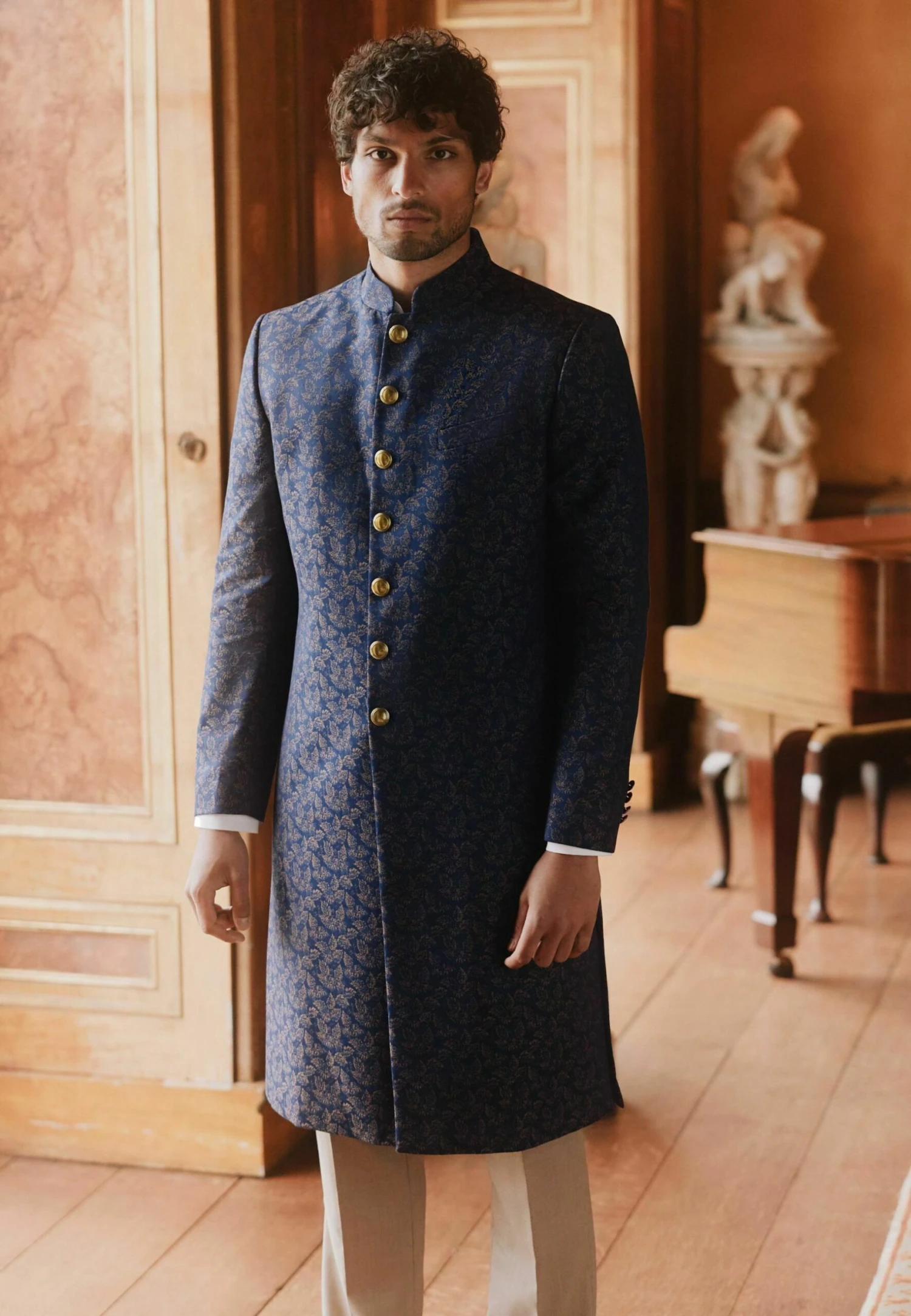 Next Halflange Jas - Blue 3 Next Halflange Jas - Blue