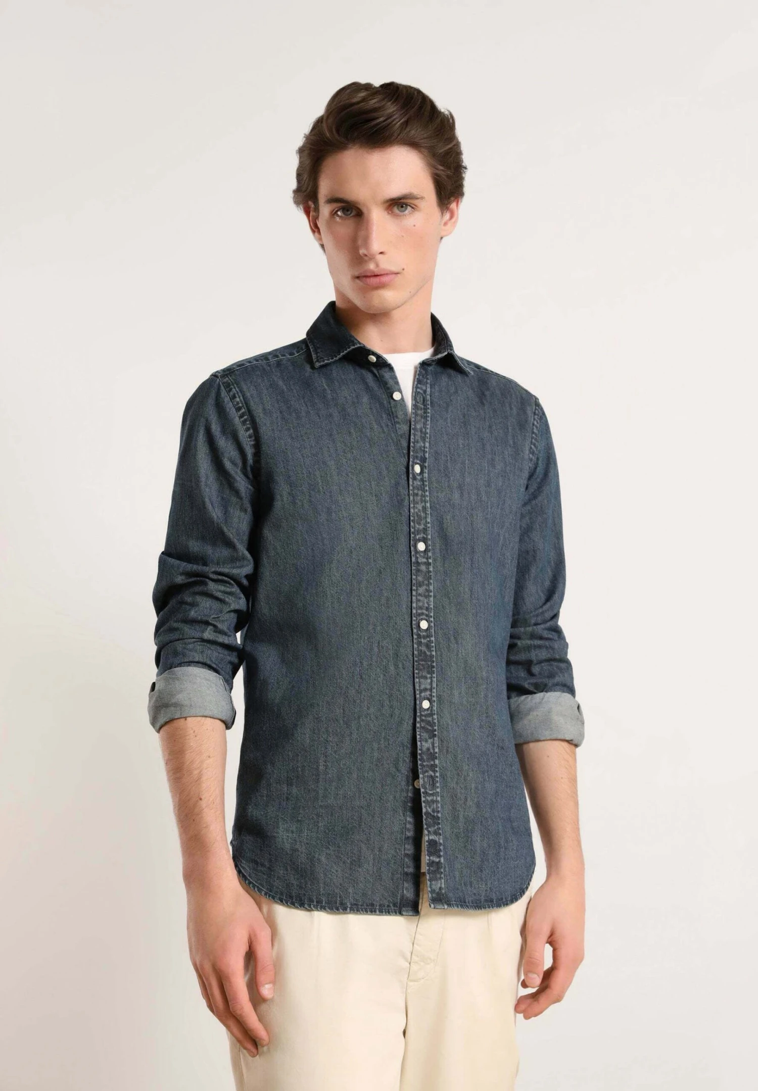 Scalpers Overhemd - Dark Denim 3 Scalpers Overhemd - Dark Denim