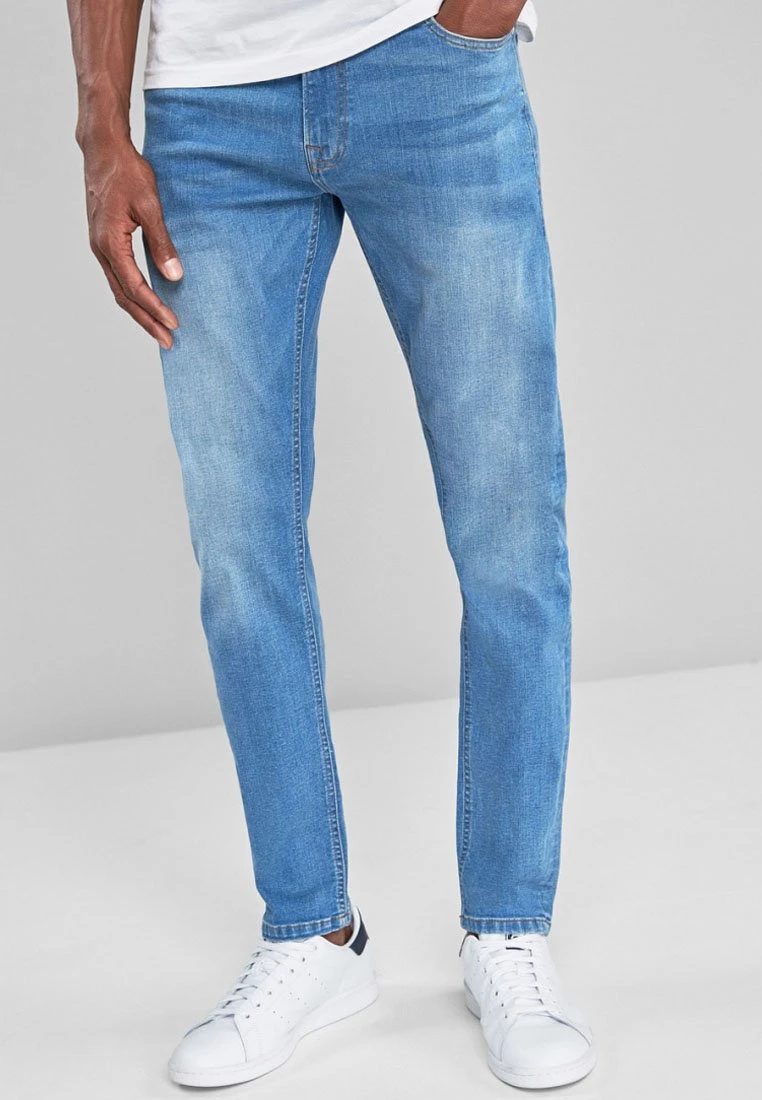 Next With Stretch - Jeans Skinny Fit - Mottled Blue 3 Next With Stretch - Jeans Skinny Fit - Mottled Blue