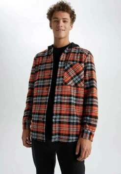 DeFacto Regular Fit - Overhemd - Orange