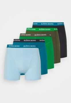 BJØRN BORG Boxer 5 Pack - Onderbroeken - Blue/Light Blue/Green -Jack and Jones Verkoopwinkel 0d119fe8733e4a0e8b2ad8242a2b2218