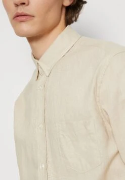 SAMSØE SAMSØE Liam Shirt - Overhemd - Oatmeal -Jack and Jones Verkoopwinkel 0d7713d06a4140d6bb2c0161884c1b5d