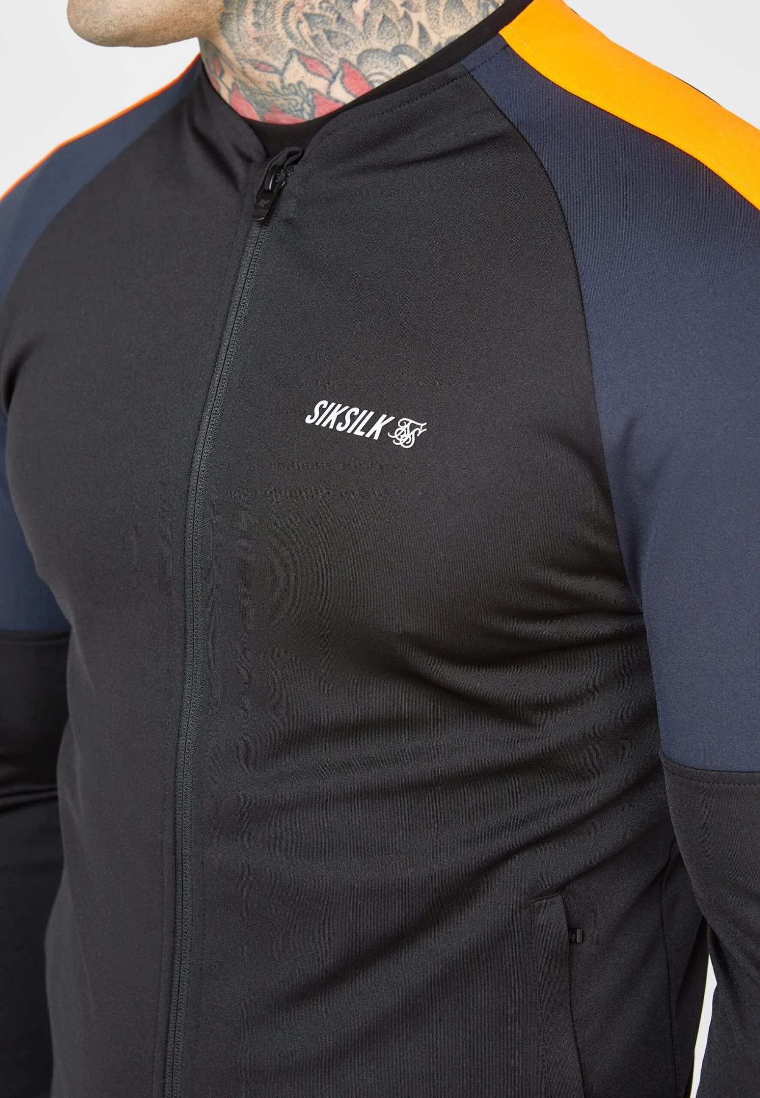 SikSilk Synergy- Jas - Black 6 SikSilk Synergy- Jas - Black - Afbeelding 4