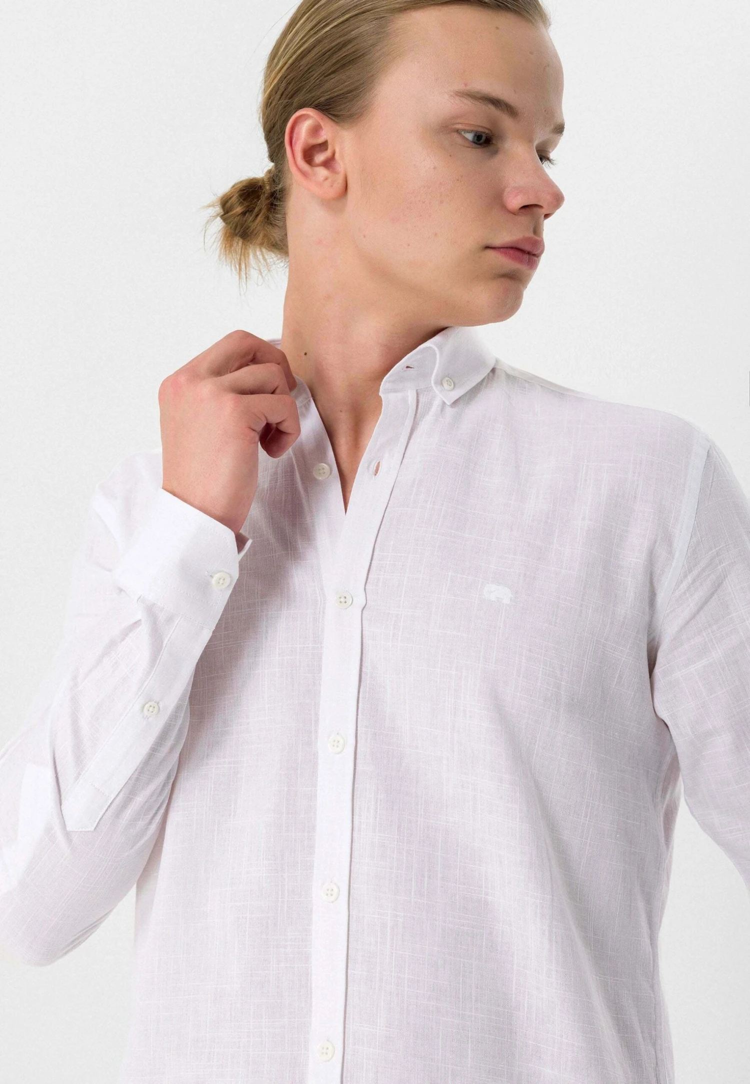 Casual- Overhemd - White 8 Casual- Overhemd - White - Afbeelding 6