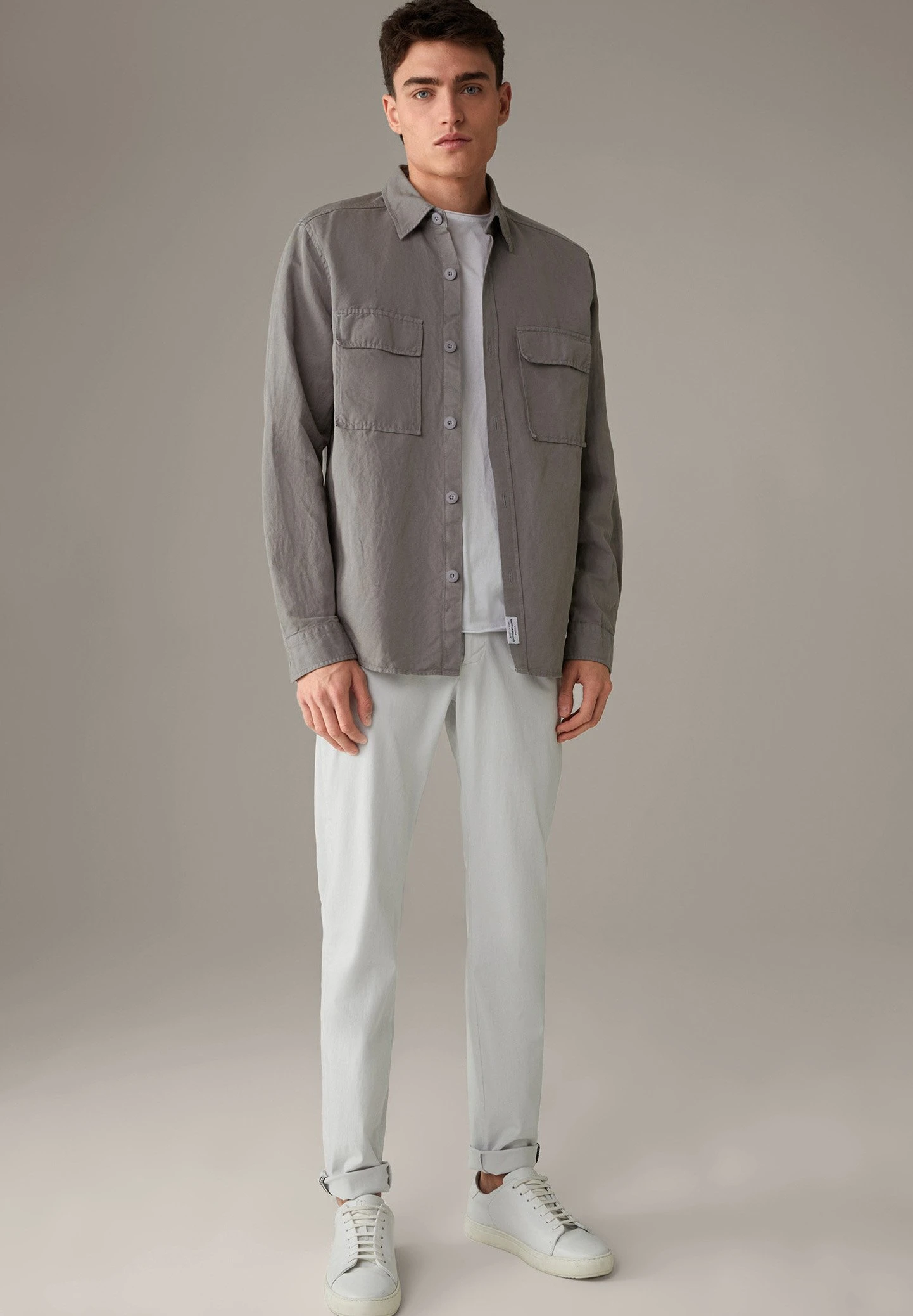 Strellson Norman - Overhemd - Hellgrau 4 Strellson Norman - Overhemd - Hellgrau - Afbeelding 2