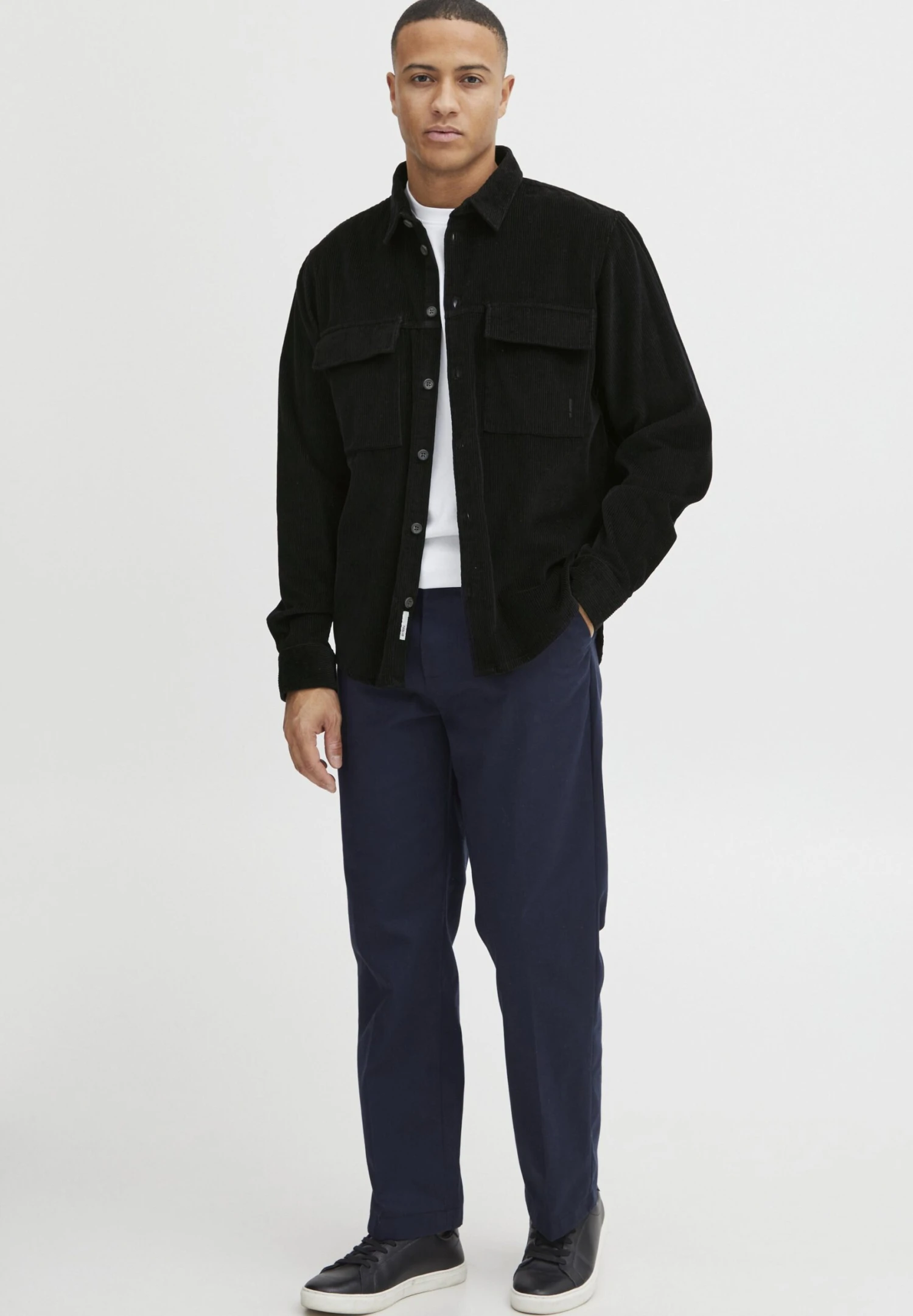 Solid Overhemd - True Black 4 Solid Overhemd - True Black - Afbeelding 2