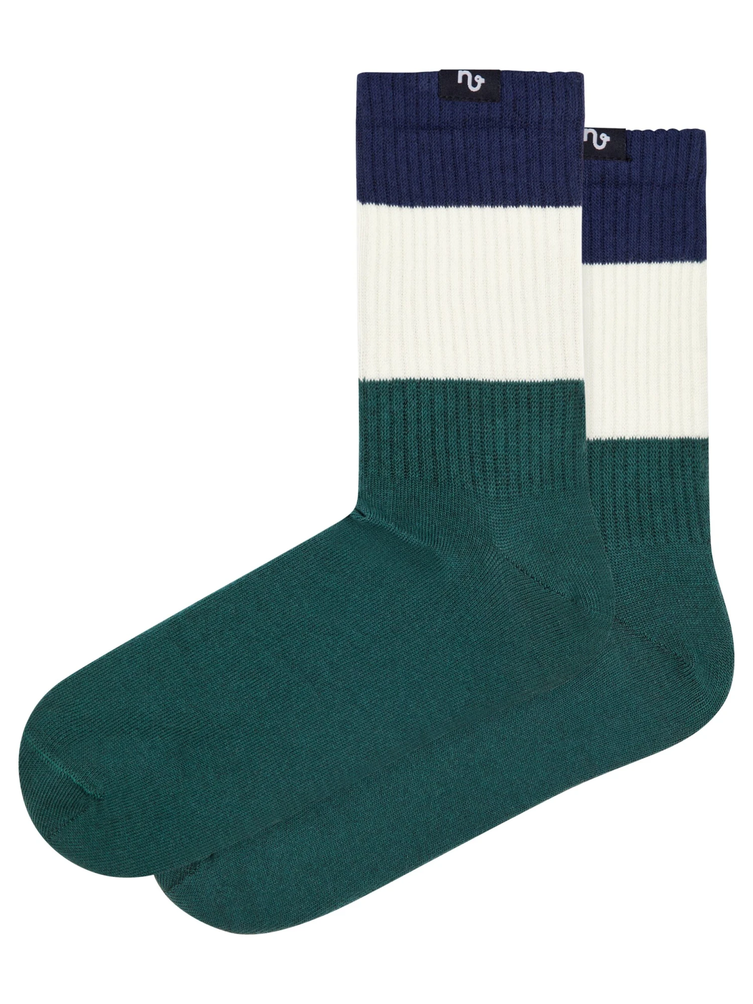 2 Pack- Sokken - Green 4 2 Pack- Sokken - Green - Afbeelding 2