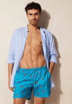 Intimissimi Lobster - Zwemshorts -Lobster Print Peacock Blue -Jack and Jones Verkoopwinkel 1058a68e371d4cd29aaa37a886ee9ed1